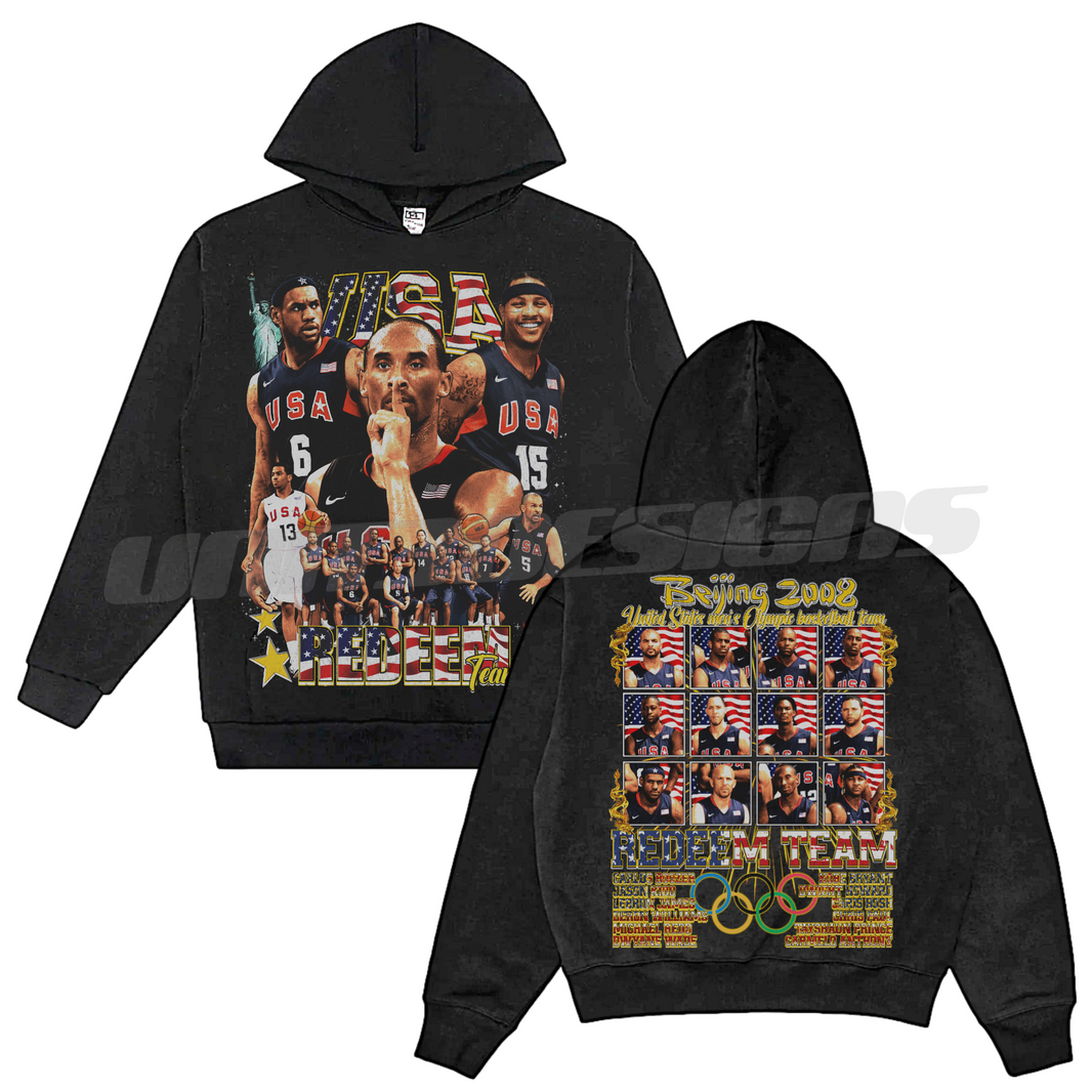 2008 USA Redeem Team Hoodie