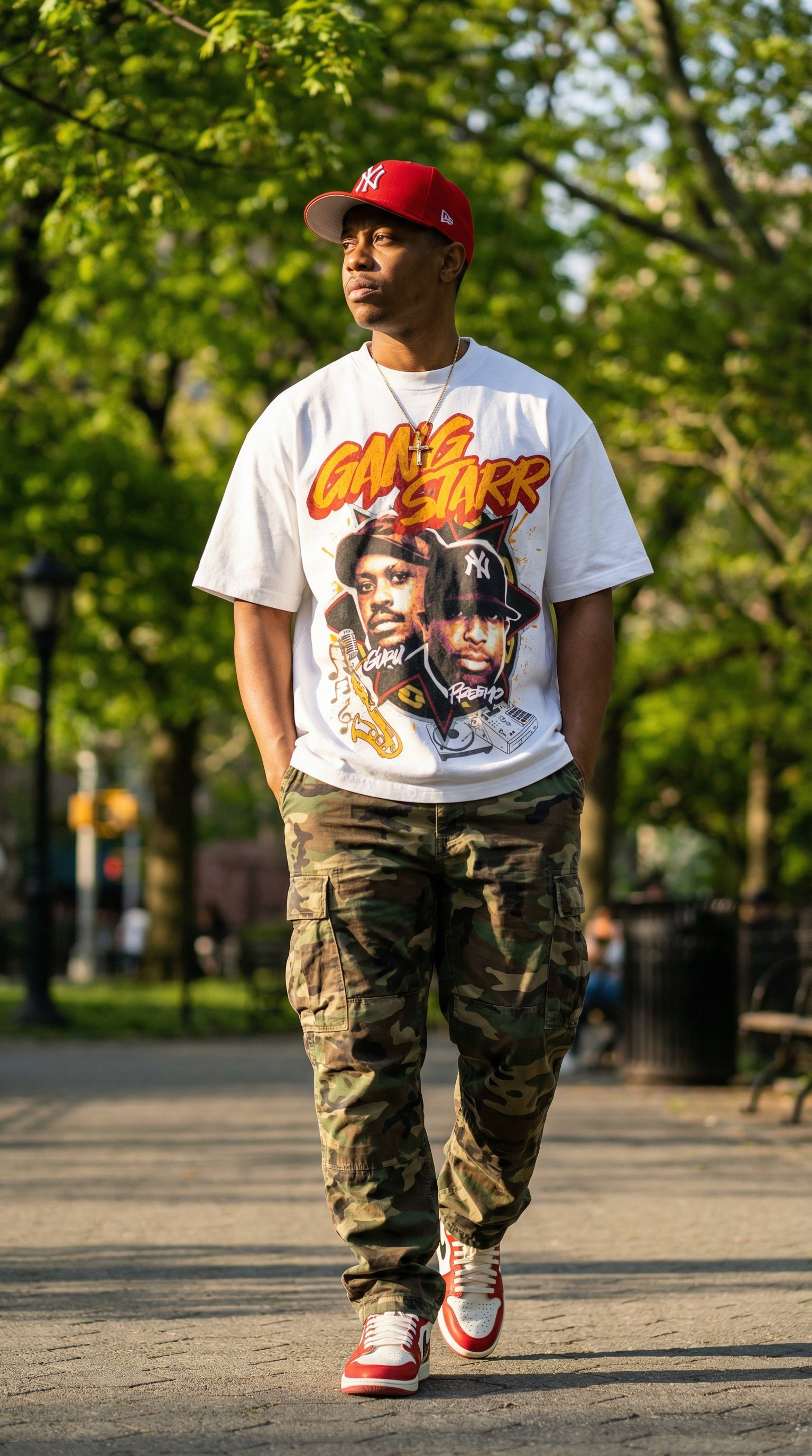 Gangstarr 'The Chain & The Star' T-shirt