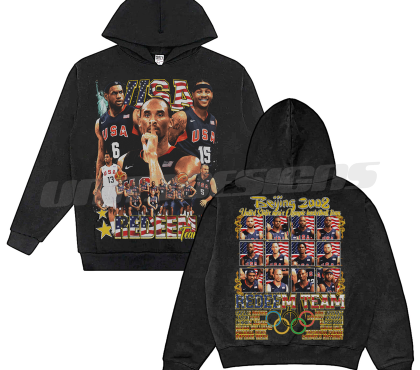2008 USA Redeem Team Hoodie