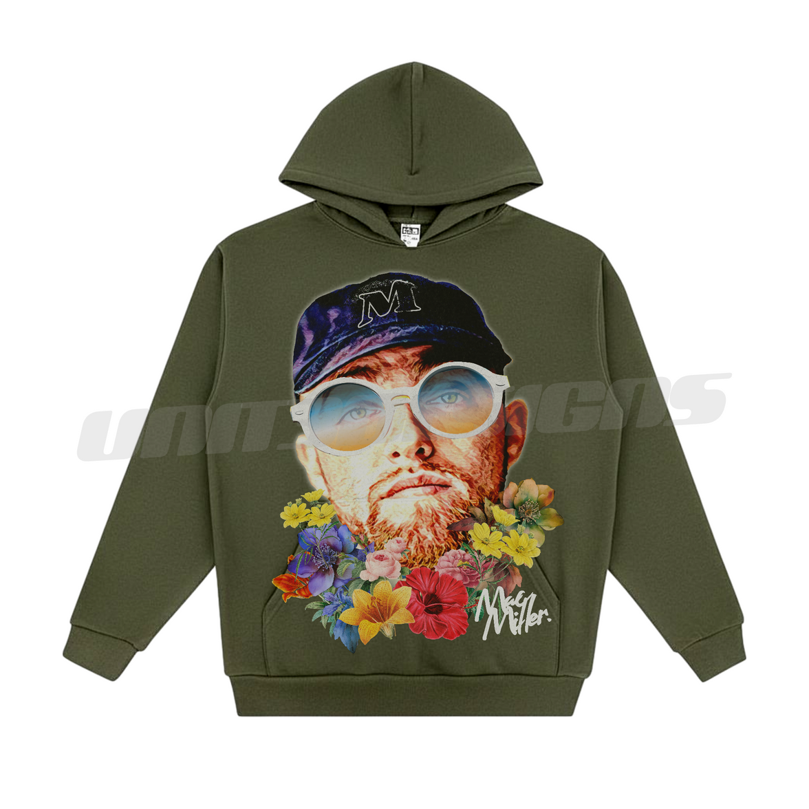 Mac Miller Floral Hoodie