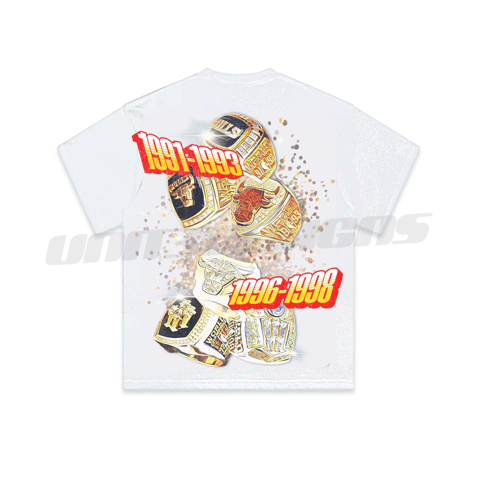 Michael Jordan 3 Peat x 2 Tee