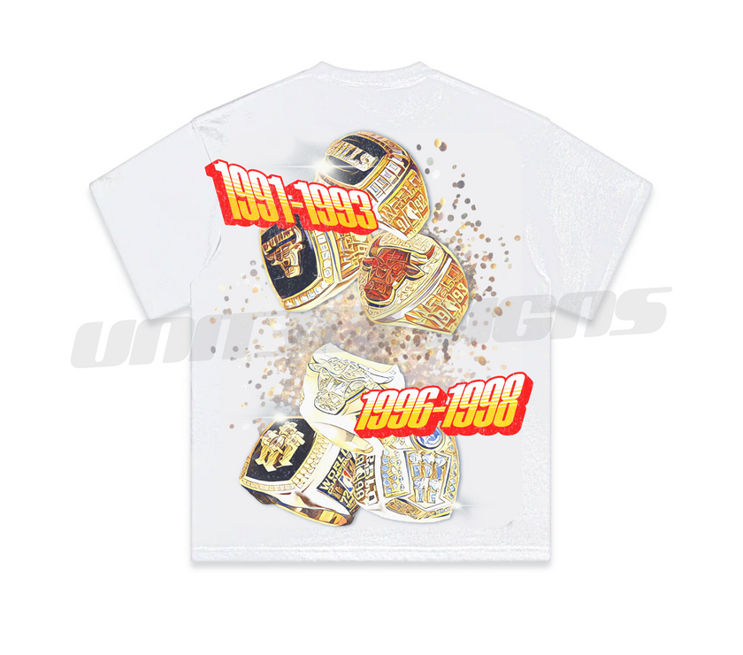 Michael Jordan 3 Peat x 2 Tee