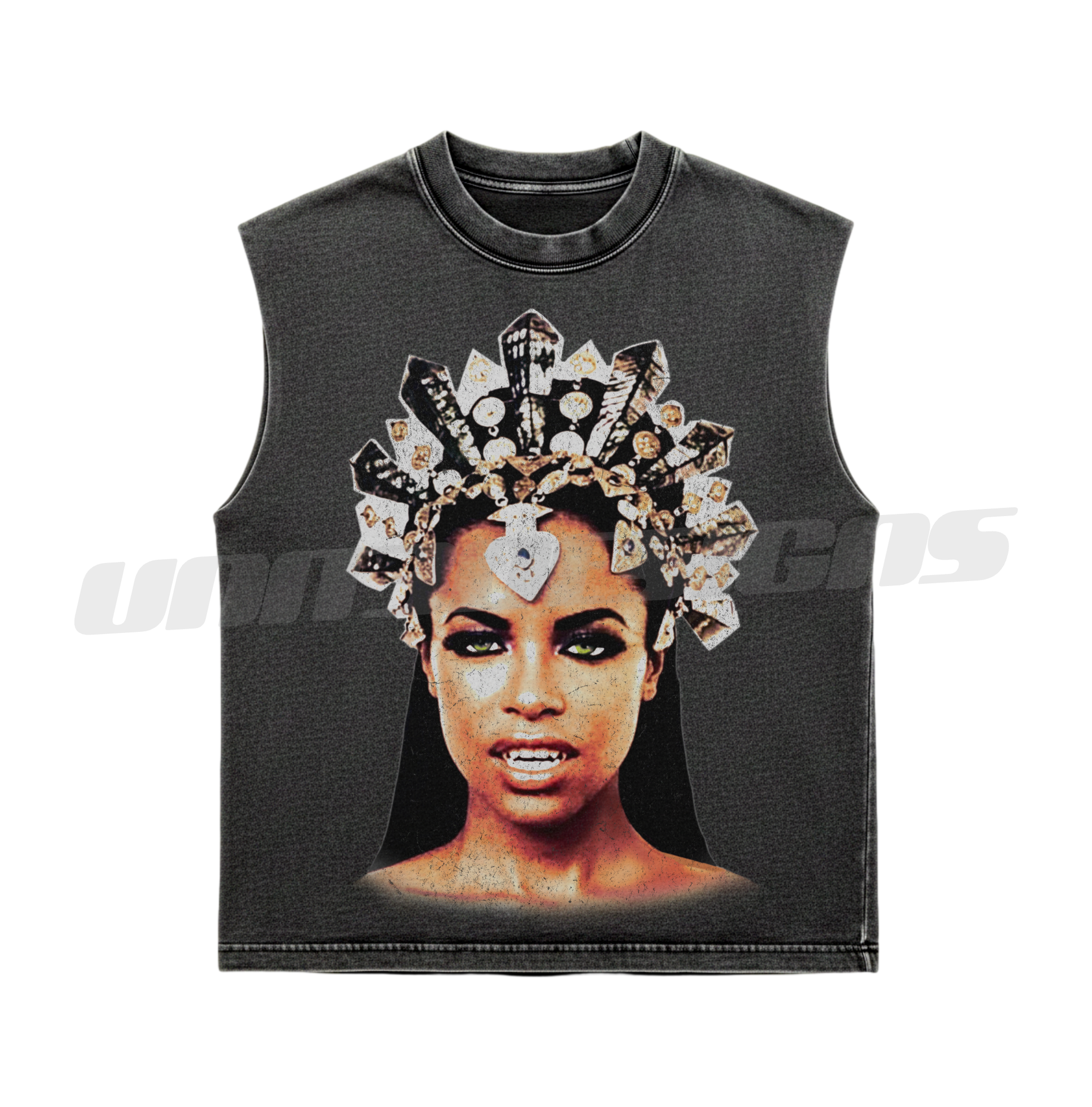 Queen Aaliyah Sleeveless Tee