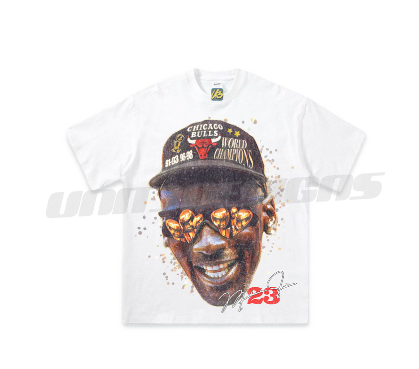 Michael Jordan 3 Peat x 2 Tee