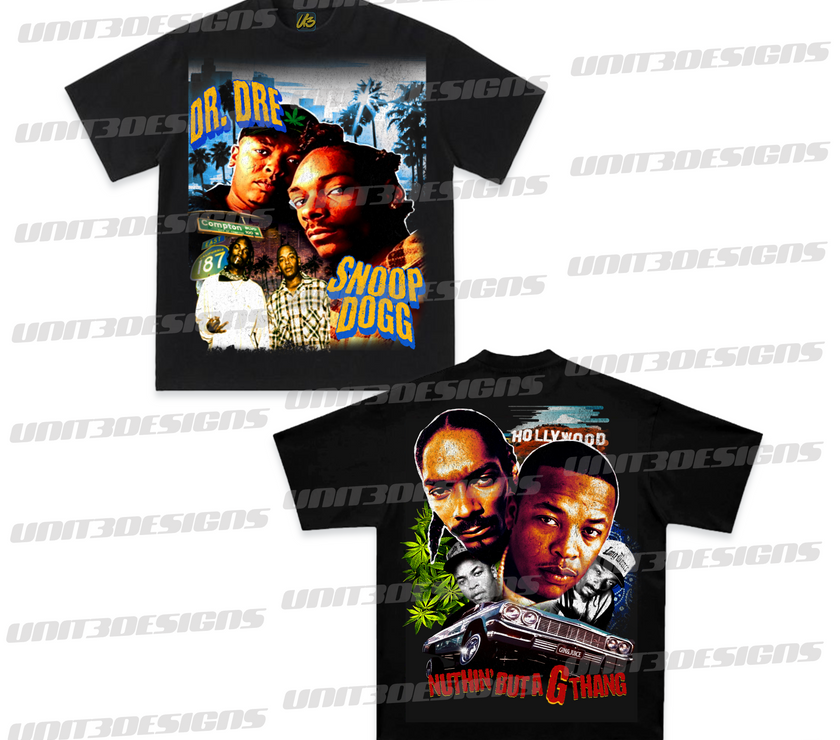 Dr Dre x Snoop Dogg T-shirt