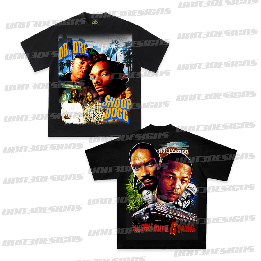 Dr Dre x Snoop Dogg T-shirt