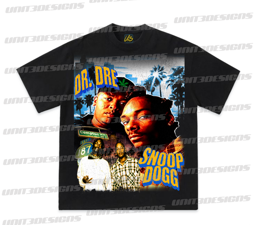 Dr Dre x Snoop Dogg T-shirt