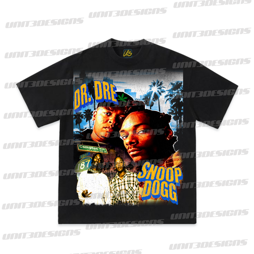 Dr Dre x Snoop Dogg T-shirt