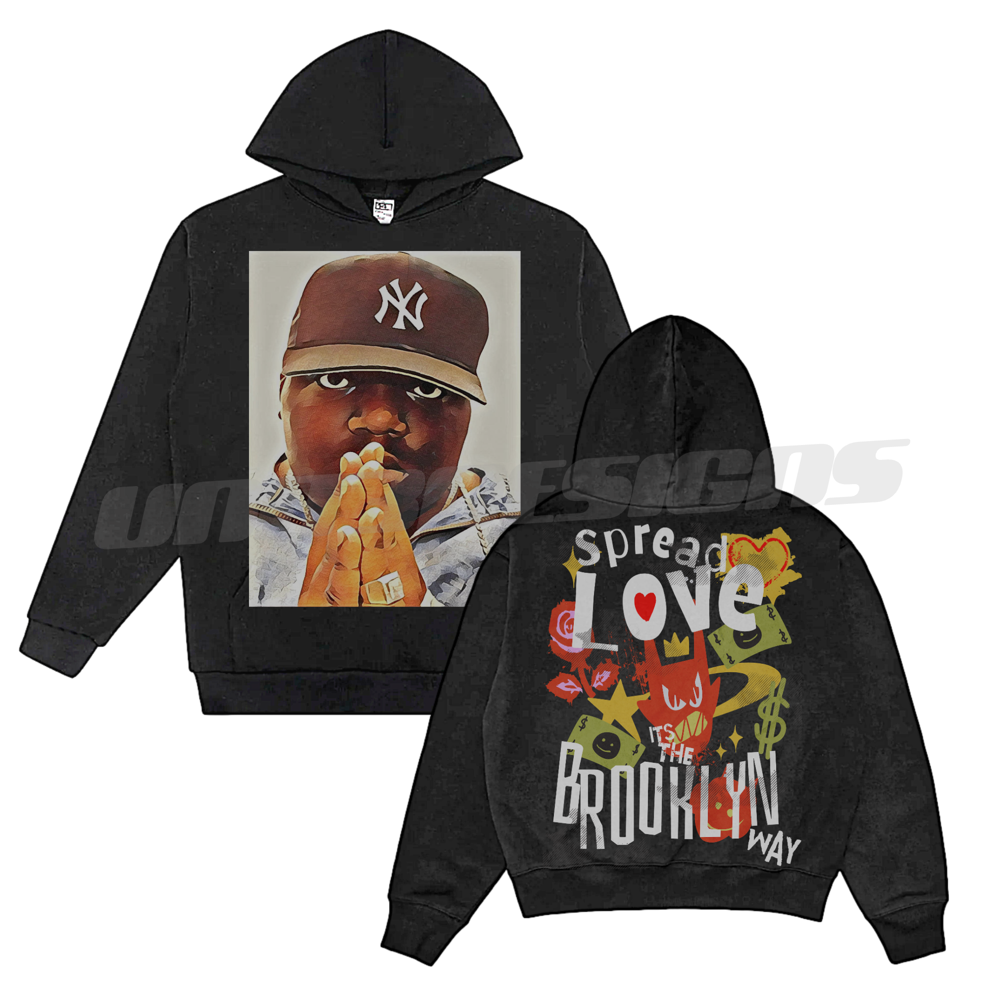 Biggie Smalls (Spread Love) Hoodie