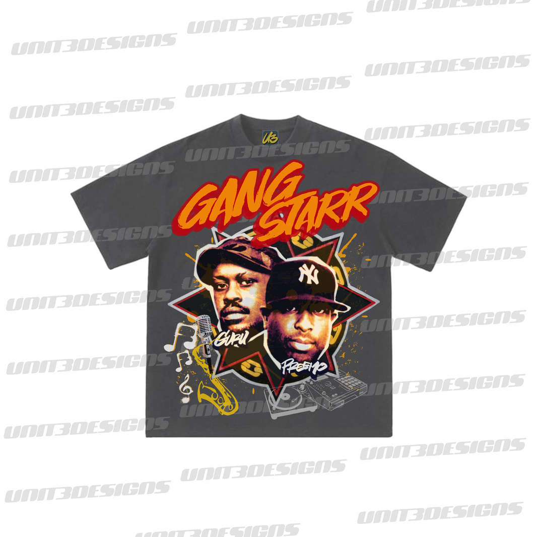 Gang Starr 'The Chain & The Star' T-shirt