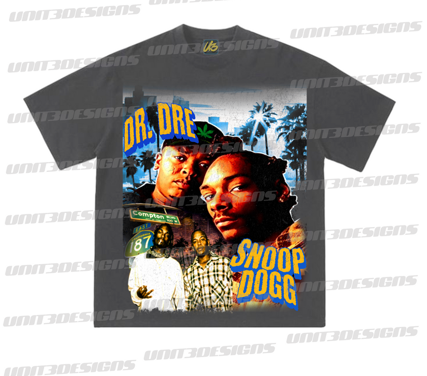 Dr Dre x Snoop Dogg T-shirt