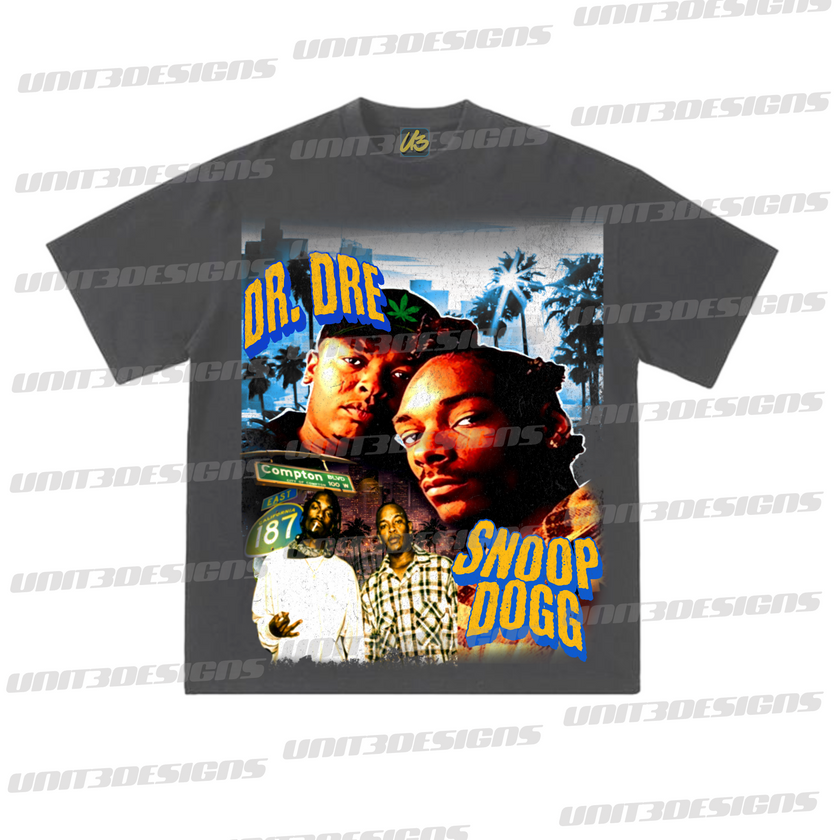 Dr Dre x Snoop Dogg T-shirt