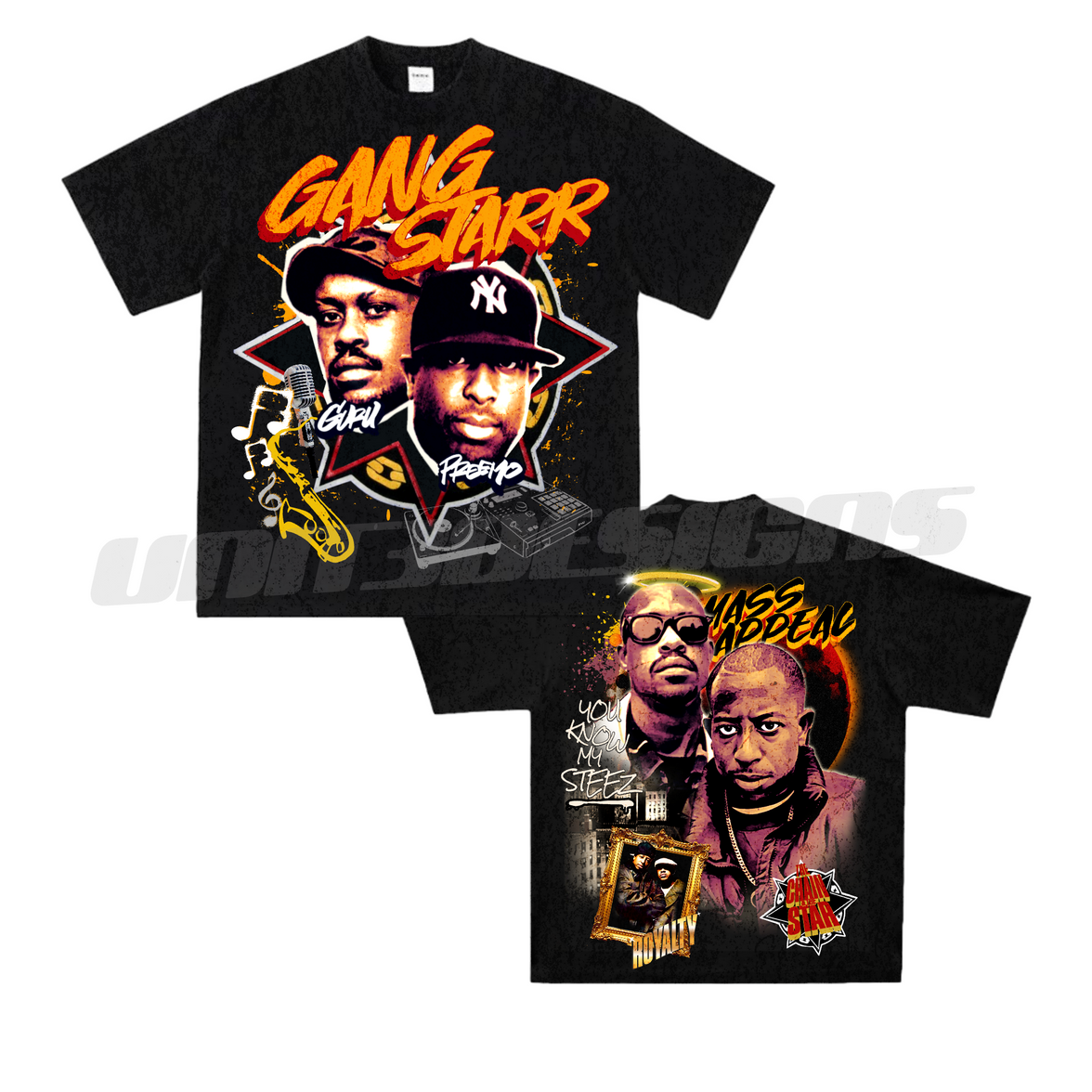 Gangstarr 'The Chain & The Star' T-shirt