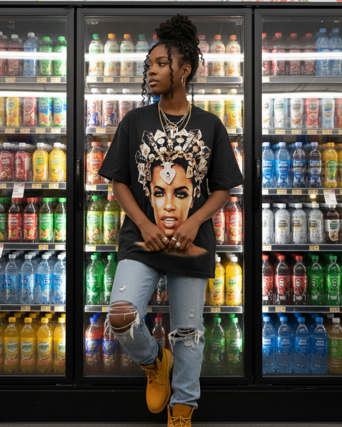 Aaliyah Queen of The Damned Tee