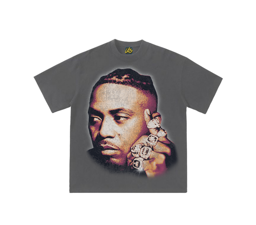 Nas 6 Rings 'King's Disease' T-shirt