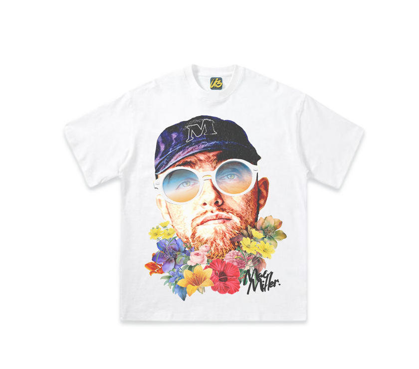 Mac Miller Floral T-shirt