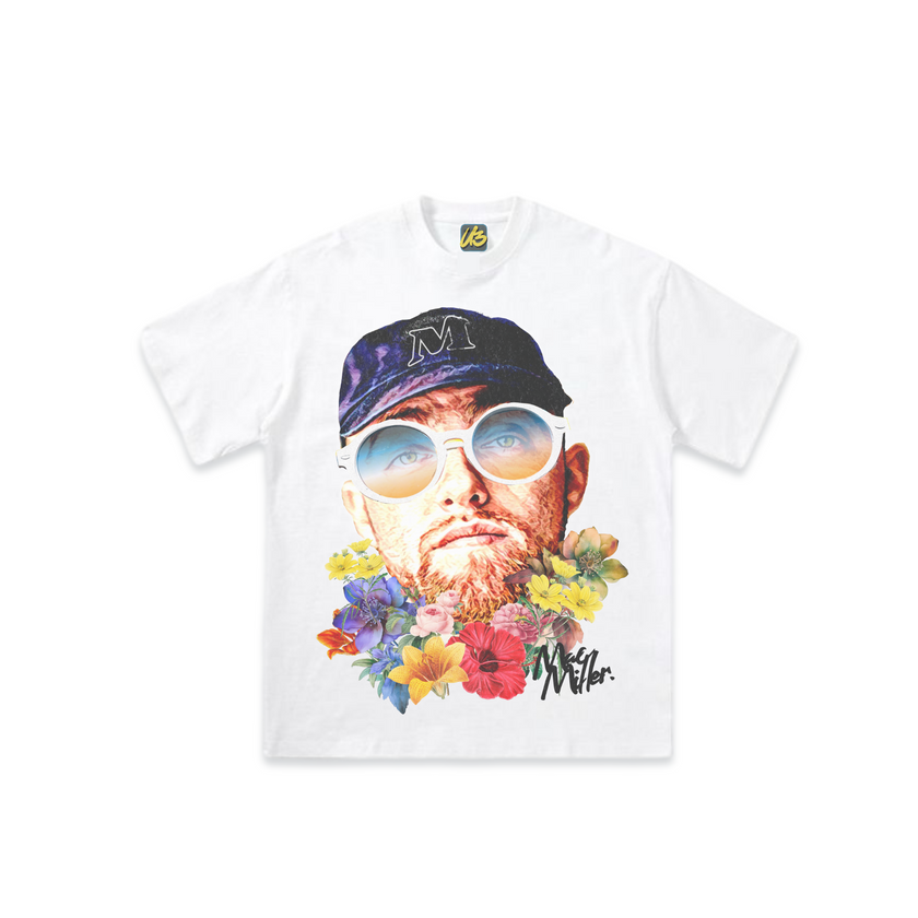 Mac Miller Floral T-shirt