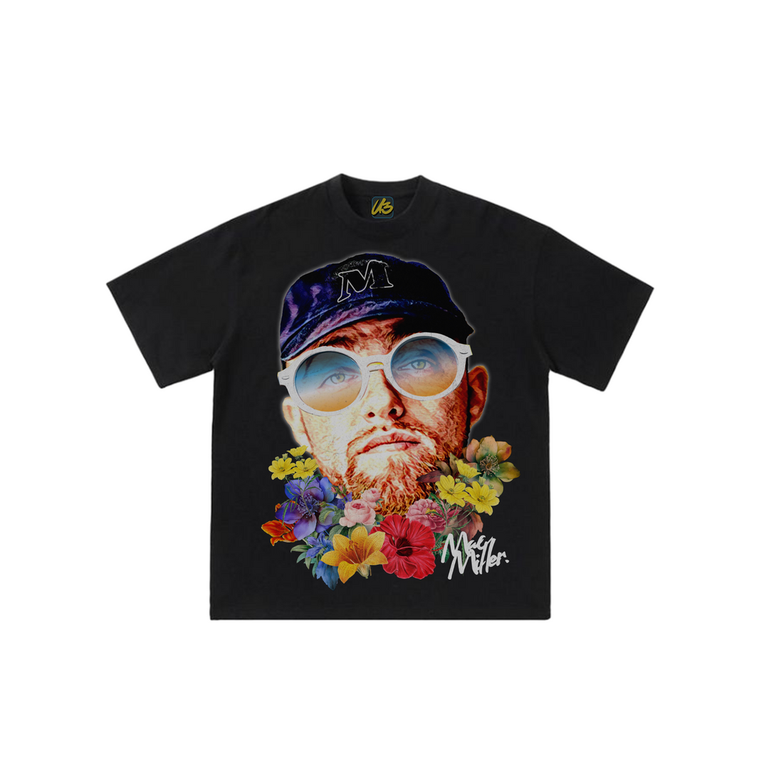 Mac Miller Floral T-shirt