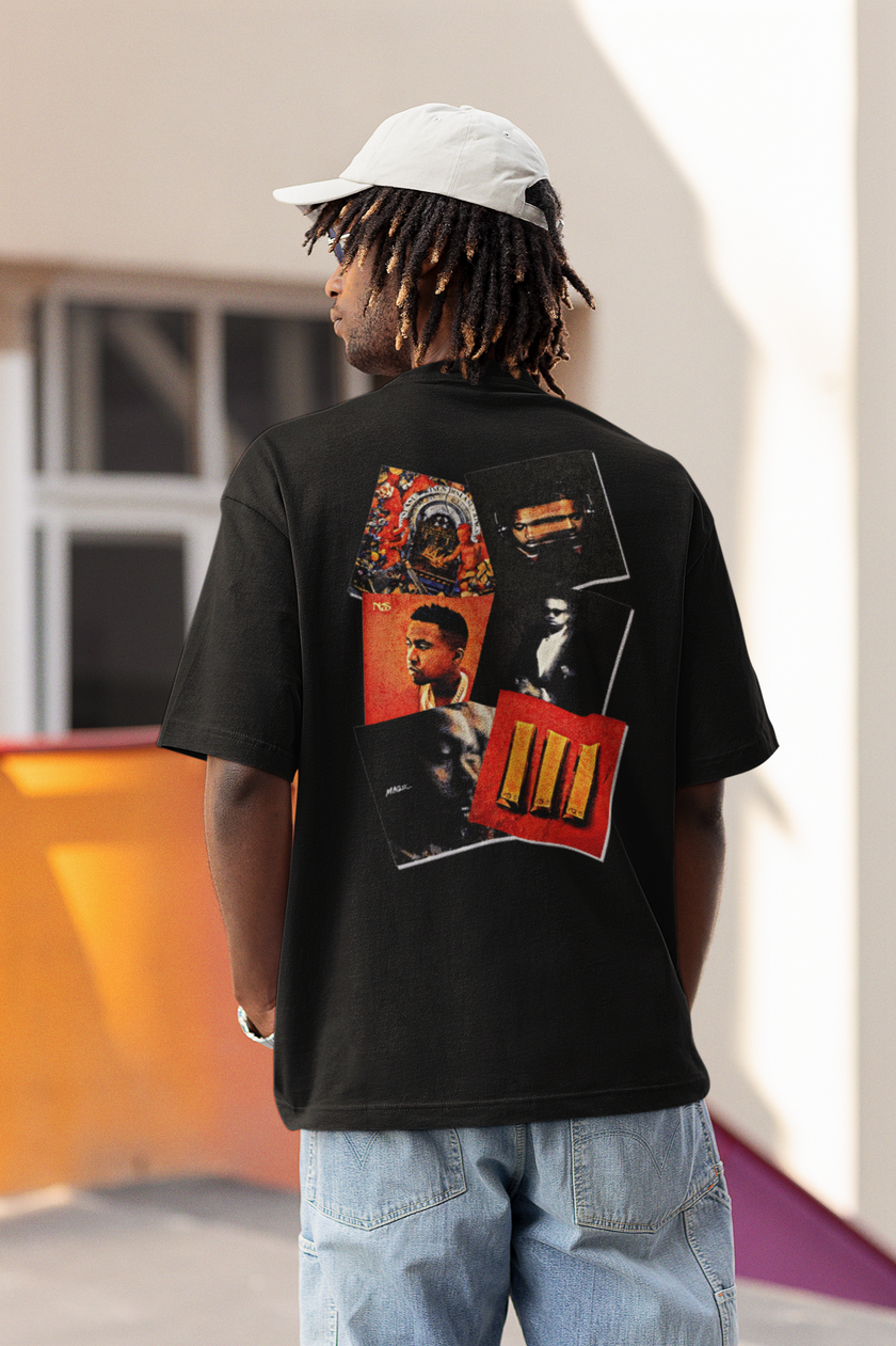 Nas 6 Rings 'King's Disease' T-shirt