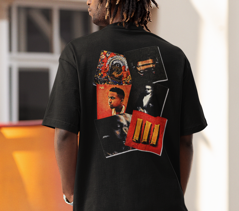 Nas 6 Rings T-shirt