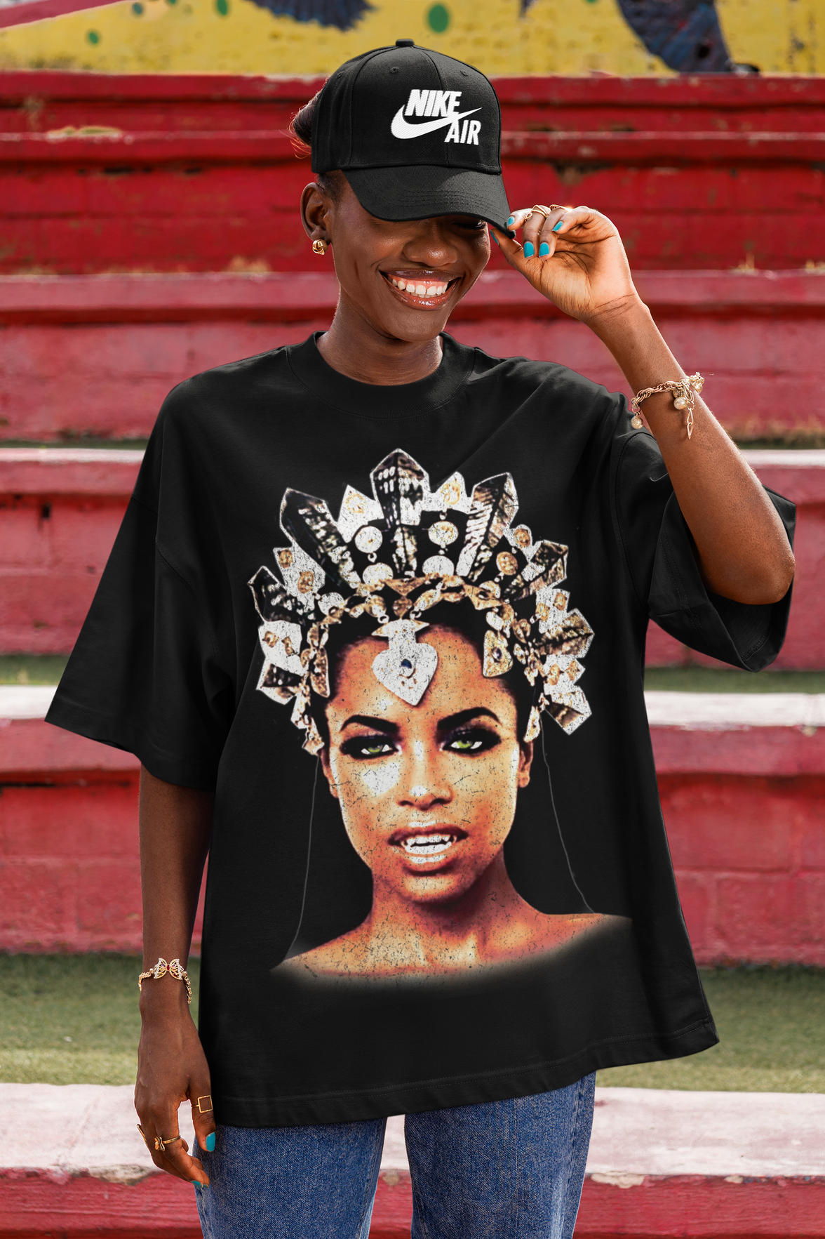 Aaliyah Queen of The Damned Tee