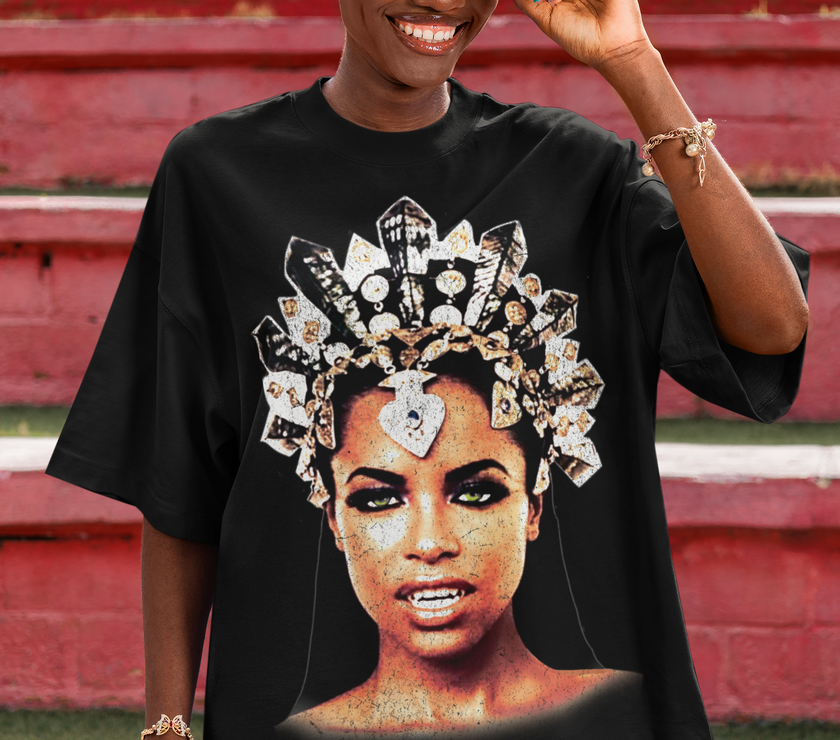 Aaliyah Queen of The Damned Tee